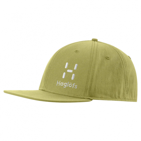 Haglöfs Logo Cap Thyme Green dans le groupe Habits et chaussures / Chapeau de peche, casquette peche / Casquettes / Casquettes Flexfit l\'adresse Sportfiskeprylar.se (6053374T5715r)