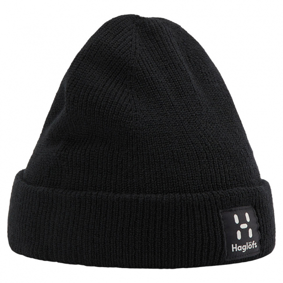 Haglöfs Malung Beanie True Black dans le groupe Habits et chaussures / Chapeau de peche, casquette peche / Bérets et chapeaux l\'adresse Sportfiskeprylar.se (6054672C5005)