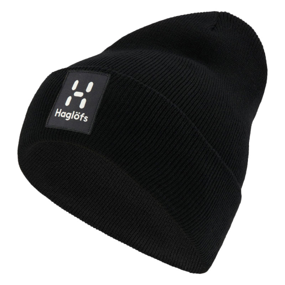 Haglöfs Aze Beanie True Black dans le groupe Habits et chaussures / Chapeau de peche, casquette peche / Bérets et chapeaux l\'adresse Sportfiskeprylar.se (6055022C5005)