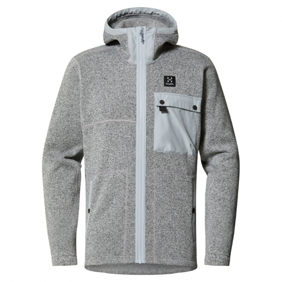 Haglöfs Hede Mid Hood Men Concrete dans le groupe Habits et chaussures / Habits / veste de peche, veste pecheur / Vestes polaire l\'adresse Sportfiskeprylar.se (6064442A5020r)