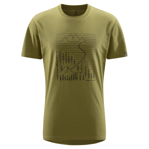 Haglöfs Camp Tee Men Olive Green dans le groupe Habits et chaussures / Habits / T-shirts l\'adresse Sportfiskeprylar.se (6065144VY020r)