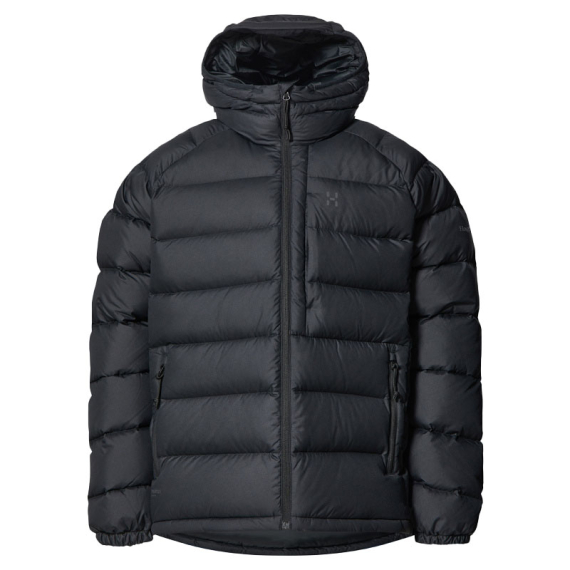Haglöfs Rosson Down Hood Men True Black dans le groupe Habits et chaussures / Habits / veste de peche, veste pecheur / Vestes à doublure en duvet et synthétique l\'adresse Sportfiskeprylar.se (6074602C5020r)