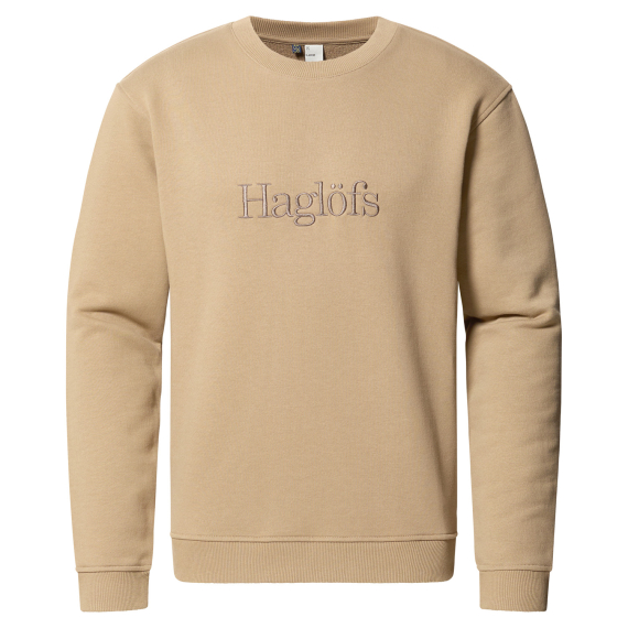 Haglöfs Crewneck Men Oak Brown dans le groupe Habits et chaussures / Habits / Sweats / Pulls l\'adresse Sportfiskeprylar.se (6076575SA015r)