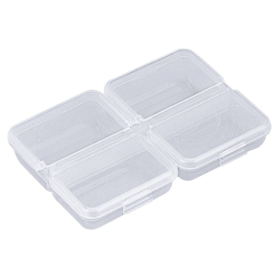 Meiho Accessories Box, 95x68x18 - 4 Comp - Clear dans le groupe Stockage / Boite de peche / Stockage de terminal tackle et montages l\'adresse Sportfiskeprylar.se (61-FB-4)