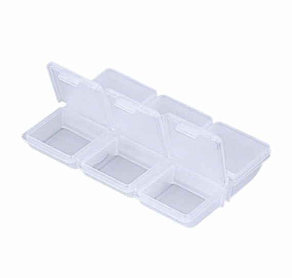 Meiho Accessories FB-6, 85x62x14mm - Clear dans le groupe Stockage / Boite de peche / Boite a leurre l\'adresse Sportfiskeprylar.se (61-FB-6)