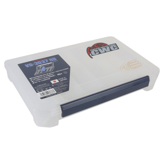 Meiho Betesbox, Justerbara Fack, 275x187x43mm - Clear dans le groupe Stockage / Boite de peche / Boite a leurre l\'adresse Sportfiskeprylar.se (61-VS-3037ND)