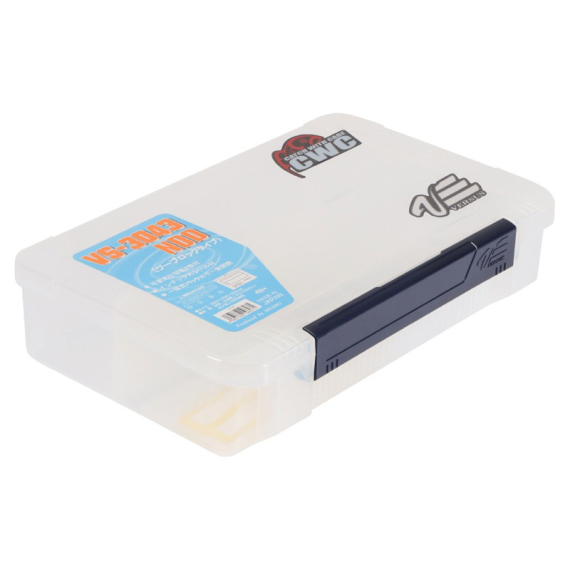 Meiho Betesbox, Justerbara Fack, 356x230x82mm - Clear dans le groupe Stockage / Boite de peche / Boite a leurre l\'adresse Sportfiskeprylar.se (61-VS-3043NDD)