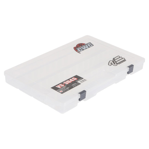 Meiho Betesbox, Justerbara Fack, 410x264x43mm - Clear dans le groupe Stockage / Boite de peche / Boite a leurre l\'adresse Sportfiskeprylar.se (61-VS-3045)