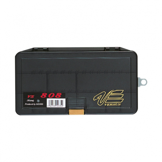 Meiho Versus Worm Type 808, 206x104x41mm - Black dans le groupe Stockage / Boite de peche / Boite a leurre l\'adresse Sportfiskeprylar.se (61-VS-808)