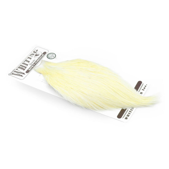 Whiting Spey Hackle Cape Silver - White dans le groupe Hameçons et terminal tackle / Fabrication mouche / Matériel de montage de mouches / Plumes et capes / Capes et selles l\'adresse Sportfiskeprylar.se (61201002)