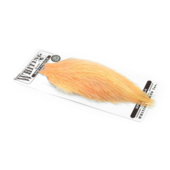 Whiting Spey Hackle Cape Silver - Salmon Pink dans le groupe Hameçons et terminal tackle / Fabrication mouche / Matériel de montage de mouches / Plumes et capes / Capes et selles l\'adresse Sportfiskeprylar.se (61201202)