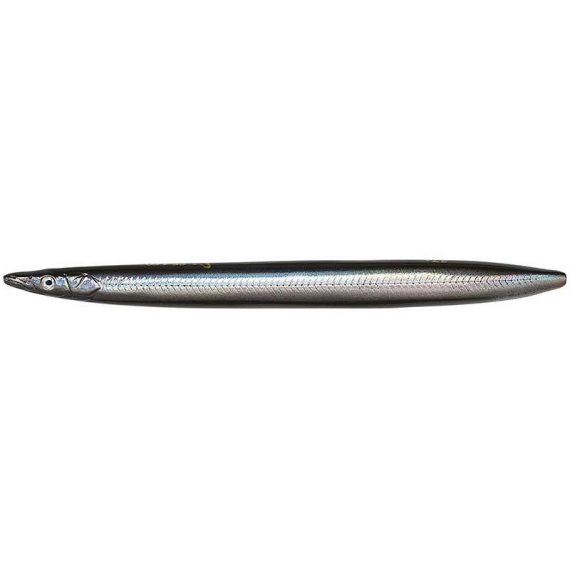 Savage Gear Line Thru Sandeel 110mm 15g 04-Black Silver dans le groupe Leurres / Leurres truite de mer et poissons nageurs / Poissons nageurs côtiers l\'adresse Sportfiskeprylar.se (62185)