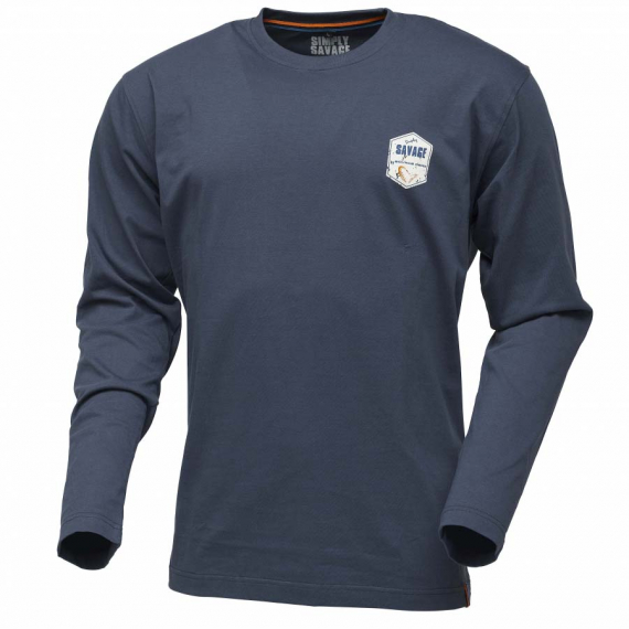 Savage Gear Simply Savage Rex Tee Long dans le groupe Habits et chaussures / Habits / Sweats l\'adresse Sportfiskeprylar.se (62294r)