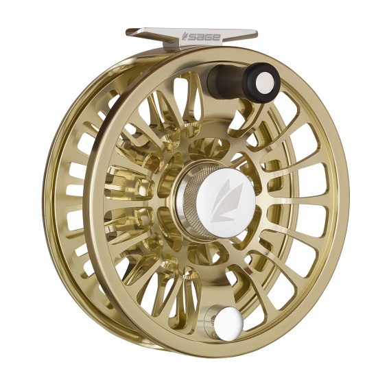 Sage Thermo Flyreel Champagne dans le groupe Techniques de pêche / Peche a la mouche / Moulinets mouche et bobines suplémentaires / Moulinets mouche l\'adresse Sportfiskeprylar.se (6300R101202r)