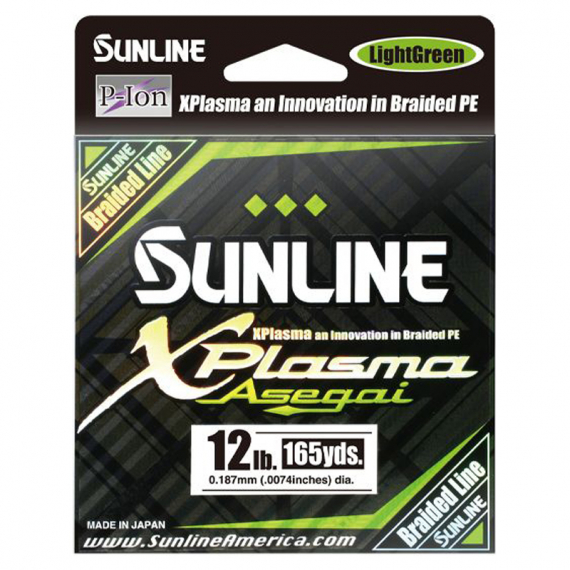 Sunline XPlasma Asegai 150m Light Green dans le groupe Lignes de pêche / Tresse peche l\'adresse Sportfiskeprylar.se (63043520r)