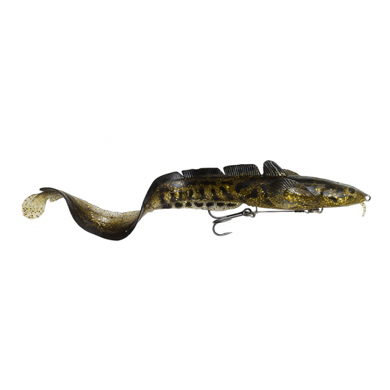 Savage Gear 3D Burbot 25cm 70g SS Gold Burbot UV dans le groupe Leurre de la peche / Leurre souple / Jigs à brochets l\'adresse Sportfiskeprylar.se (63849)
