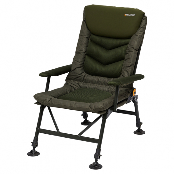 Prologic Inspire Relax Recliner Chair With Armrests dans le groupe Loisirs en plein air / Tentes et aménagement / Chaises et tables / Chaises l\'adresse Sportfiskeprylar.se (64158)