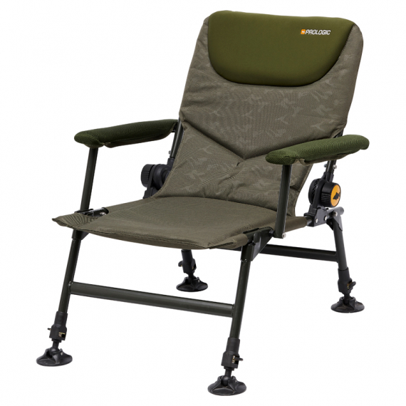 Prologic Inspire Lite-Pro Recliner Chair With Armrests dans le groupe Loisirs en plein air / Tentes et aménagement / Chaises et tables / Chaises l\'adresse Sportfiskeprylar.se (64160)