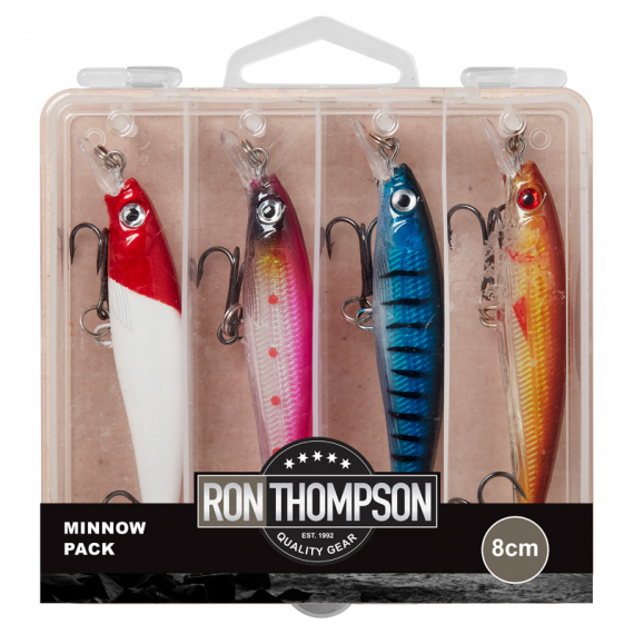 DAM/R.T Minnow Pack Inc. Box 8cm dans le groupe Leurre de la peche / Crankbait / Crankbaits shallow l\'adresse Sportfiskeprylar.se (65410)
