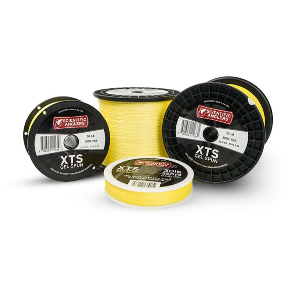 SA XTS Gel Spun Backing Yellow dans le groupe Lignes de pêche / Lignes de pêche à la mouche / Backing l\'adresse Sportfiskeprylar.se (673137r)