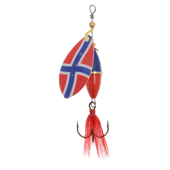 Wipp Landskampen, Norge dans le groupe Leurre de la peche / Cuillers tournantes l\'adresse Sportfiskeprylar.se (6843-400)