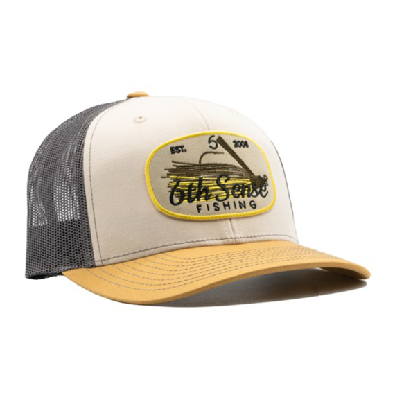 6th Sense Cap Saturn 6 - Beige Gold dans le groupe Habits et chaussures / Chapeau de peche, casquette peche / Casquettes / Casquettes snapback l\'adresse Sportfiskeprylar.se (6HAT-231)