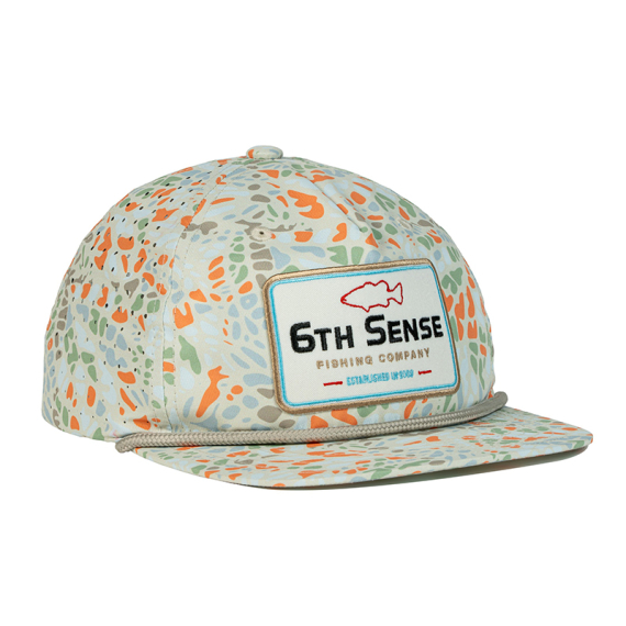 6th Sense The Marina Outline - Tropic Woods Coastal Brew dans le groupe Habits et chaussures / Chapeau de peche, casquette peche / Casquettes l\'adresse Sportfiskeprylar.se (6HAT-530)