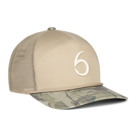 6th Sense The Seven SC - Stictched 6 Beige dans le groupe Habits et chaussures / Chapeau de peche, casquette peche / Casquettes / Casquettes snapback l\'adresse Sportfiskeprylar.se (6HAT-601)