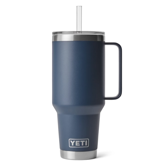 Yeti Rambler 42 Oz Straw Mug - Navy dans le groupe Loisirs en plein air / Cuisines camping et ustensiles / Thermos / Mugs Thermos l\'adresse Sportfiskeprylar.se (70000003358)