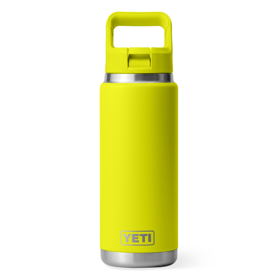 Yeti Rambler 26 Oz Straw Bottle - Firefly Yellow dans le groupe Loisirs en plein air / Cuisines camping et ustensiles / Thermos / Mugs Thermos l\'adresse Sportfiskeprylar.se (70000004045)