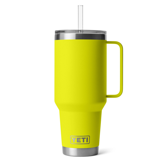 Yeti Rambler 42 Oz Straw Mug - Firefly Yellow dans le groupe Loisirs en plein air / Cuisines camping et ustensiles / Thermos / Mugs Thermos l\'adresse Sportfiskeprylar.se (70000004055)