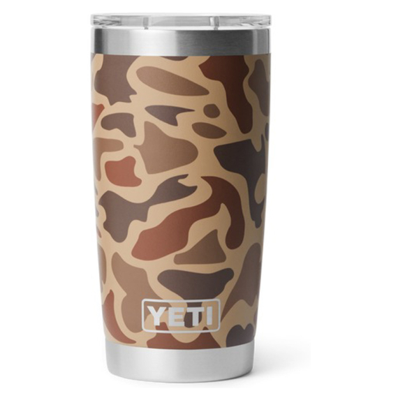 Yeti Rambler 20 Oz Tumbler - Wetlands Camo dans le groupe Loisirs en plein air / Cuisines camping et ustensiles / Thermos / Mugs Thermos l\'adresse Sportfiskeprylar.se (70000004932)