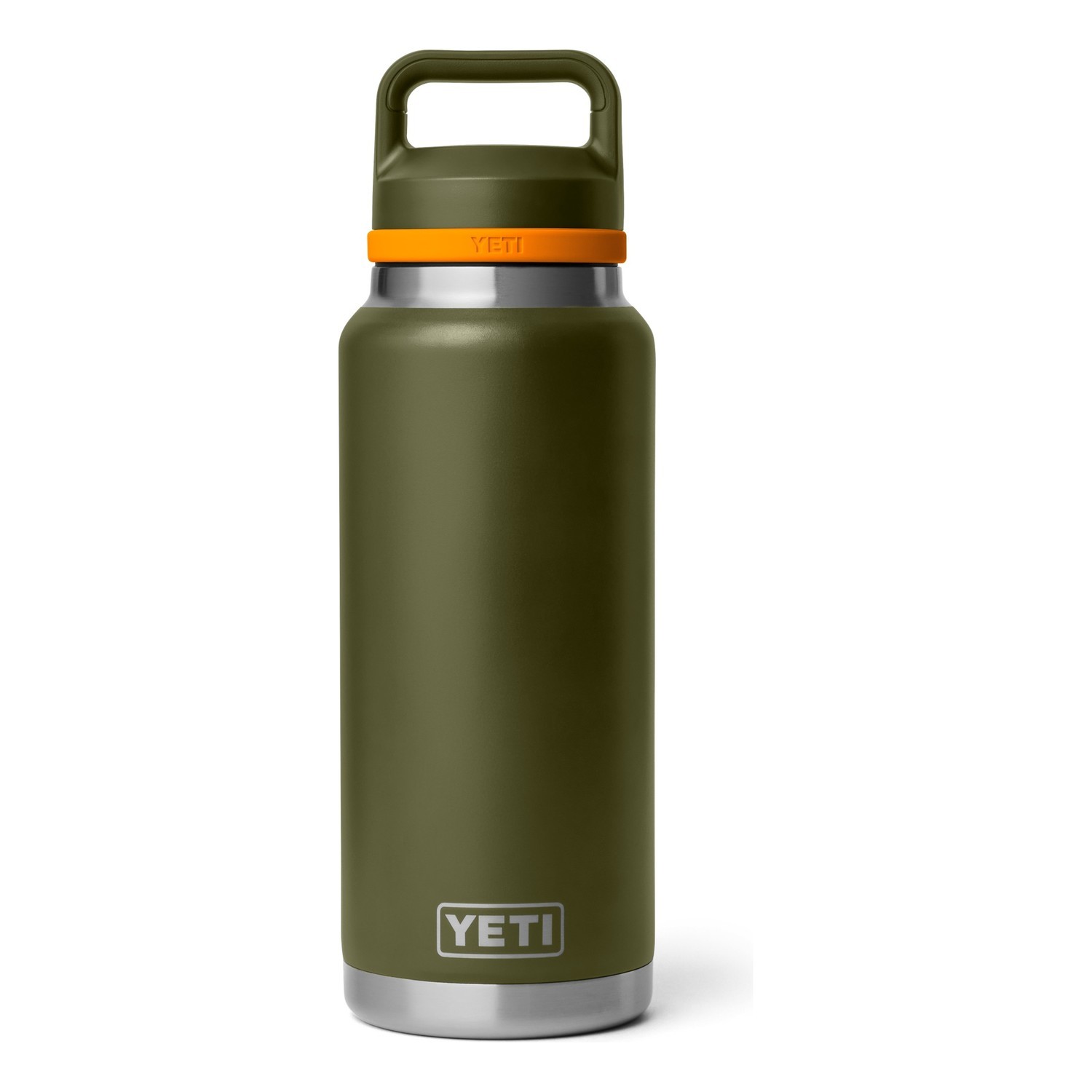 Yeti Rambler 36 Oz C Bottle Chug - Olive/King Crab Orange dans le groupe Loisirs en plein air / Cuisines camping et ustensiles / Thermos / Thermos l\'adresse Sportfiskeprylar.se (70000007118)