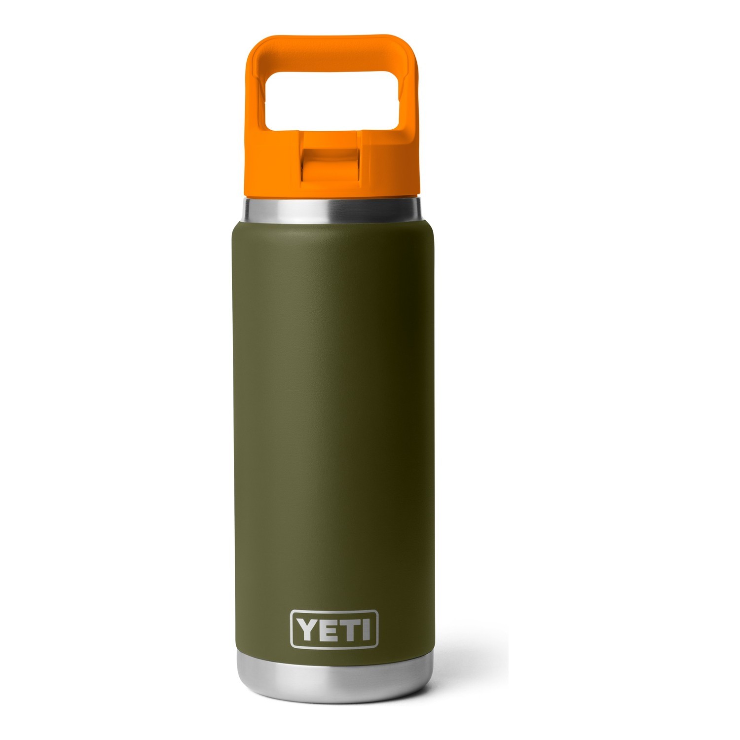 Yeti Rambler 26 Oz C Straw Bottle - Olive/King Crab Orange dans le groupe Loisirs en plein air / Cuisines camping et ustensiles / Thermos / Thermos l\'adresse Sportfiskeprylar.se (70000007323)