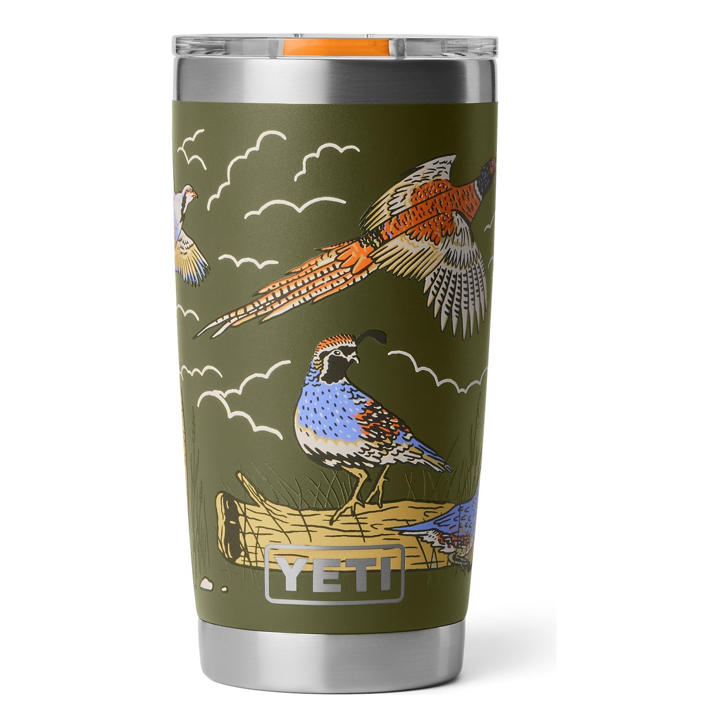 Yeti Rambler 20 Oz Tumbler Ms - Upland Bird Olive dans le groupe Loisirs en plein air / Cuisines camping et ustensiles / Thermos / Mugs Thermos l\'adresse Sportfiskeprylar.se (70000008270)
