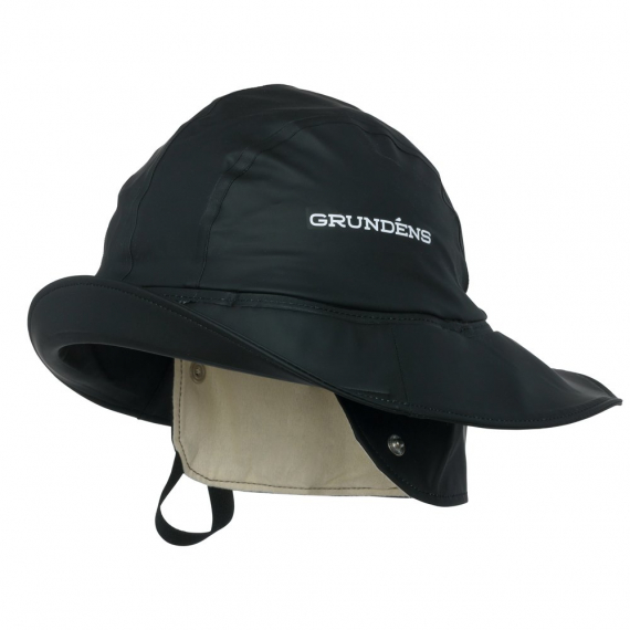 Grundéns Rain Hat Sandhamn 21 Black dans le groupe Habits et chaussures / Chapeau de peche, casquette peche / Chapeaux l\'adresse Sportfiskeprylar.se (70021-001-0014r)