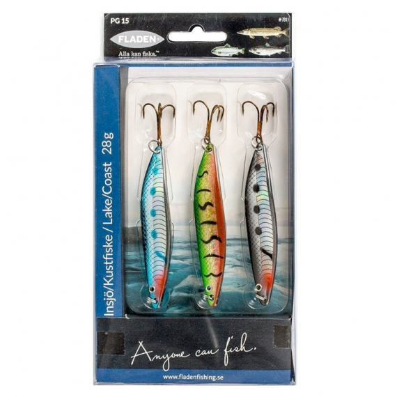 Fladen Nidingen 18g 3-pack dans le groupe Leurre de la peche / Kits leurres l\'adresse Sportfiskeprylar.se (7010-F)