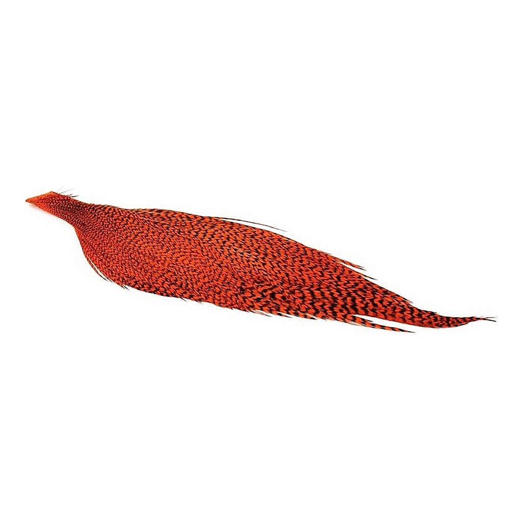 Whiting High & Dry Hackle 1/2 Cape - GD/Orange dans le groupe Hameçons et terminal tackle / Fabrication mouche / Matériel de montage de mouches / Plumes et capes / Capes et selles l\'adresse Sportfiskeprylar.se (71841151)