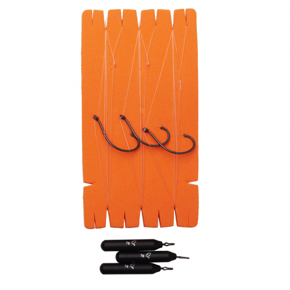 Savage Gear Dropshot Rig Kit L 3pcs - #2/0 6kg 0.30mm FC dans le groupe Hameçons et terminal tackle / Montages préfaits / Montages perche préfaits l\'adresse Sportfiskeprylar.se (71923)