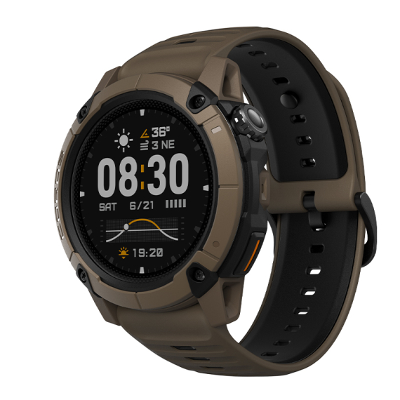 Coros Watch Nomad Brown dans le groupe Électronique marine et bateau / Montres marines l\'adresse Sportfiskeprylar.se (720344)