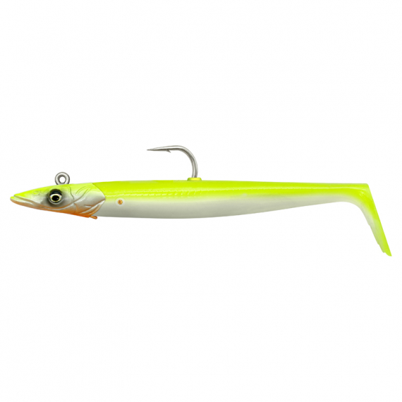 Savage Gear Sandeel V2 17cm 65g Sinking 2+1 - Lemon Back dans le groupe Leurre de la peche / Leurre souple / Jigs à brochets l\'adresse Sportfiskeprylar.se (72510)