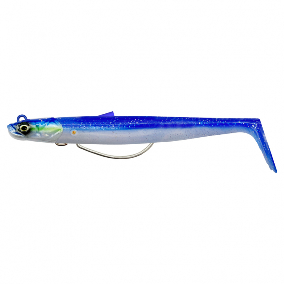 Savage Gear Sandeel V2 Weedless 11.5cm 22g Sinking 2+1 - Blue Pearl Silver dans le groupe Leurre de la peche / Leurre souple / Jigs pour perches et pour sandres l\'adresse Sportfiskeprylar.se (72515)