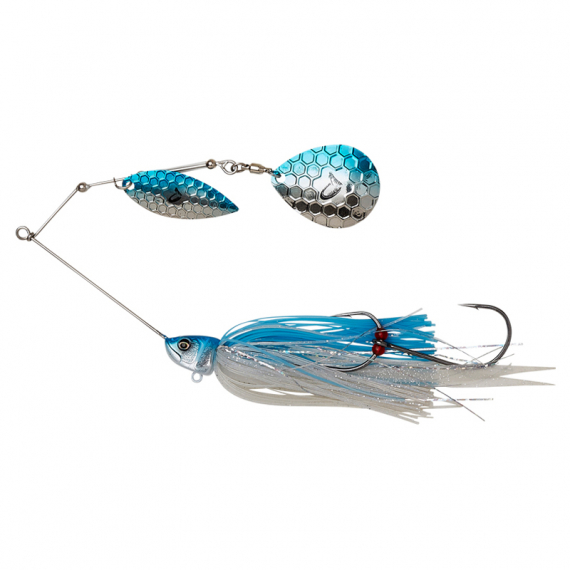 Savage Gear Da\'Bush Spinnerbait 16cm 32g Sinking - Blue Silver dans le groupe Leurre de la peche / Spinnerbait, spinnerbait brochet l\'adresse Sportfiskeprylar.se (72611)