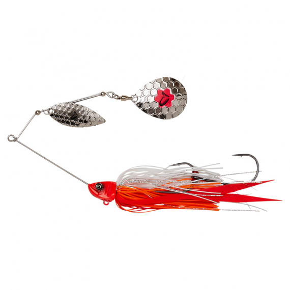 Savage Gear Da\'Bush Spinnerbait 16cm 32g Sinking - Red Head Silver dans le groupe Leurre de la peche / Spinnerbait, spinnerbait brochet l\'adresse Sportfiskeprylar.se (72613)