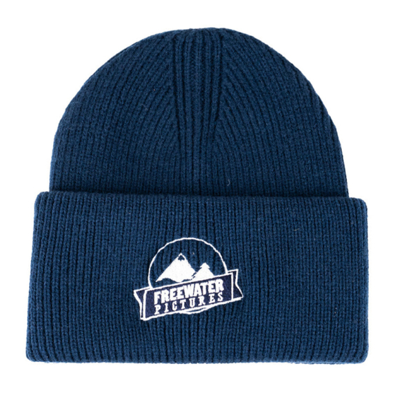 Freewater Pictures Beanie - Navy dans le groupe Habits et chaussures / Chapeau de peche, casquette peche / Bérets et chapeaux l\'adresse Sportfiskeprylar.se (7340158308515)