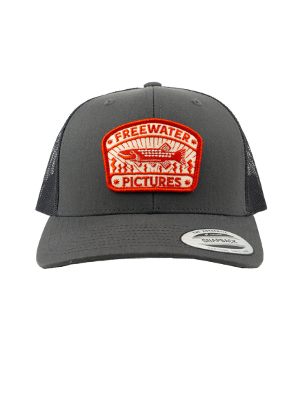 Freewater Pictures Inca Pike Trucker Cap - Grey dans le groupe Habits et chaussures / Chapeau de peche, casquette peche / Casquettes / Casquettes trucker l\'adresse Sportfiskeprylar.se (7350139701808)