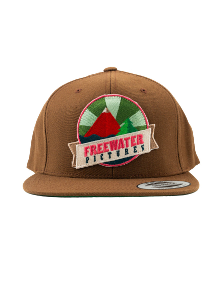 Freewater Pictures Snapback - Light Brown dans le groupe Habits et chaussures / Chapeau de peche, casquette peche / Casquettes / Casquettes snapback l\'adresse Sportfiskeprylar.se (7350139701907)