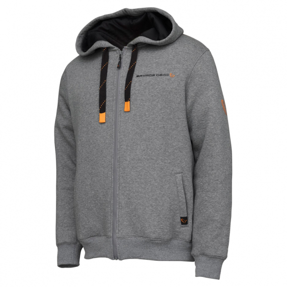 Savage Gear Classic Zip Hoodie, Grey Melange dans le groupe Habits et chaussures / Habits / Sweats / Hoodies l\'adresse Sportfiskeprylar.se (73692r)
