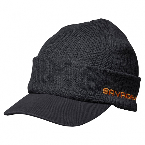 Savage Gear Peak Beanie, Rock Grey dans le groupe Habits et chaussures / Chapeau de peche, casquette peche / Bérets et chapeaux l\'adresse Sportfiskeprylar.se (73743)