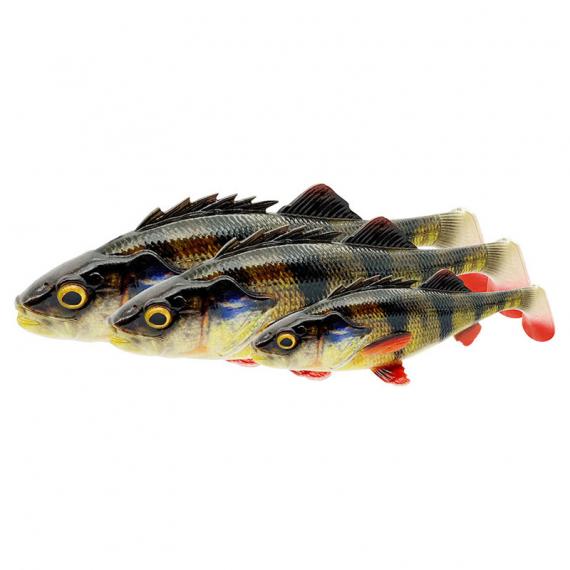 Savage Gear 4D Perch Shad (Bulk) dans le groupe Leurre de la peche / Leurre souple / Jigs à brochets l\'adresse Sportfiskeprylar.se (73956r)